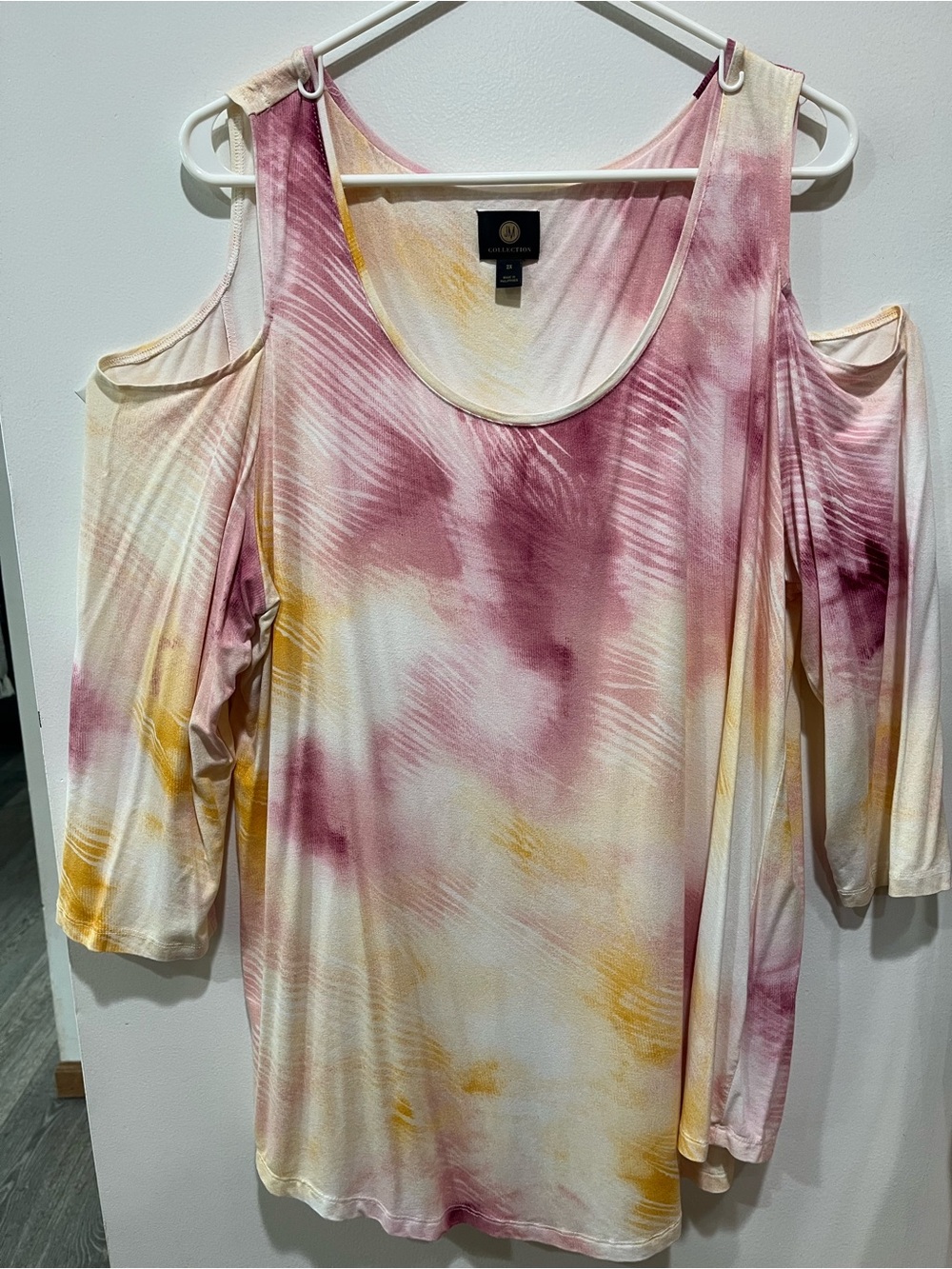 JM Collection by Macy’s cold shoulder top